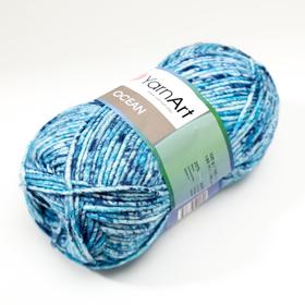 

Пряжа "Ocean" 20% шерсть, 80% акрил 180м/100гр (111 бирюза)