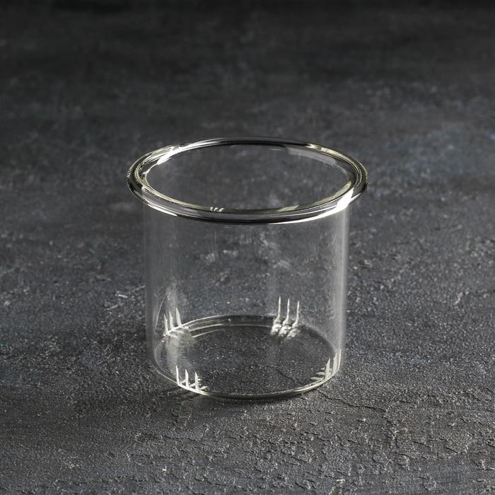 Сито стеклянное для чайника «Валенсия», (600-800-1000 мл), 8,1×6,6 см