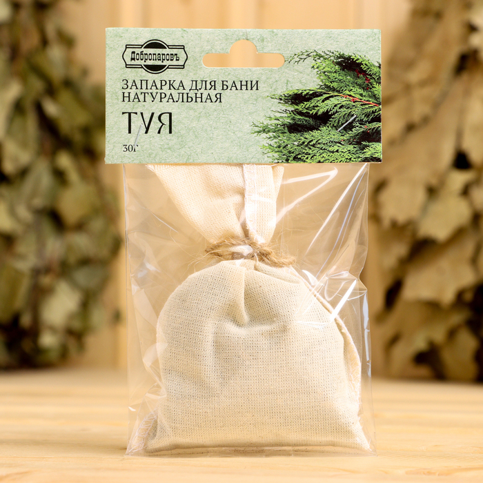 

Запарка для бани натуральная "Туя" 30 гр