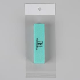 

Баф для ногтей, четырёхсторонний, 9,5 см, цвет бирюзовый