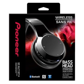 

Наушники Pioneer SE-MJ771BT, накладные, беспроводные, Bluetooth 4.0, черные