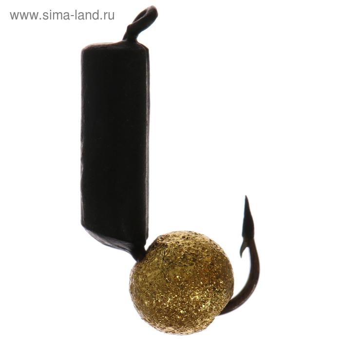Мормышка вольфрам «столбик» 2,5, с шариком «звёздная пыль» 356