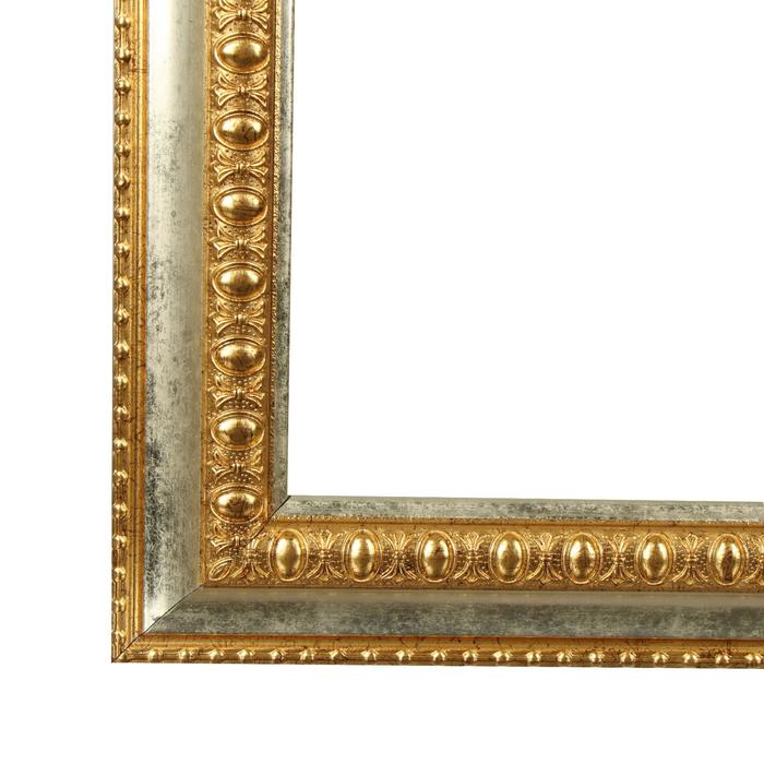 Рама для картин (зеркал) 50 х 50 х 4.5 см, пластиковая, Charlotta, золото