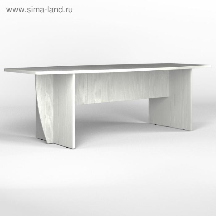 Стол для переговоров 2300*900*750 Выбеленное дерево