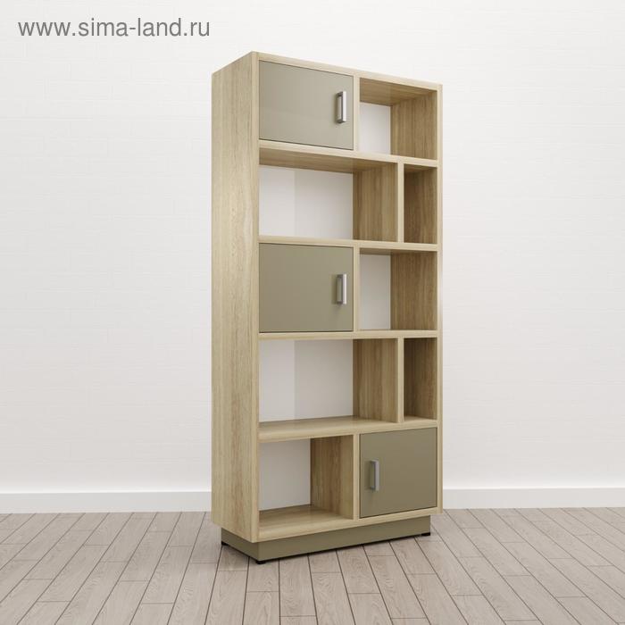 

Стеллаж 1000*400*2112мм Дуб/Мокко