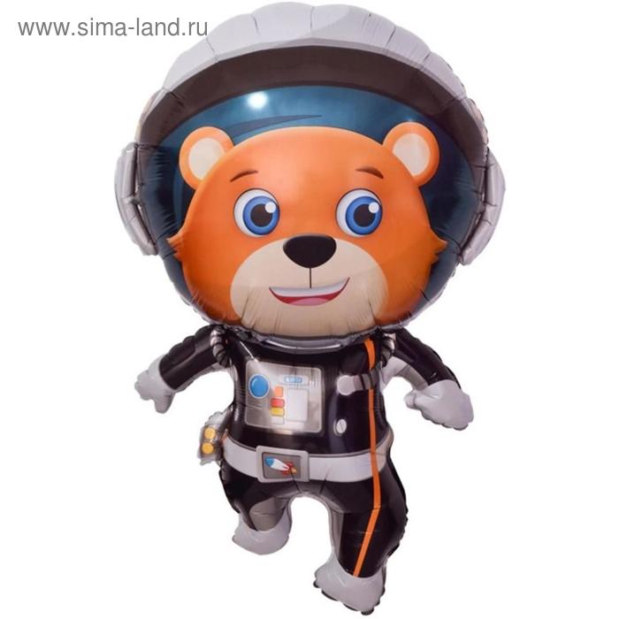 

Шар фольгированный 35" «Медвежонок-космонавт», фигура