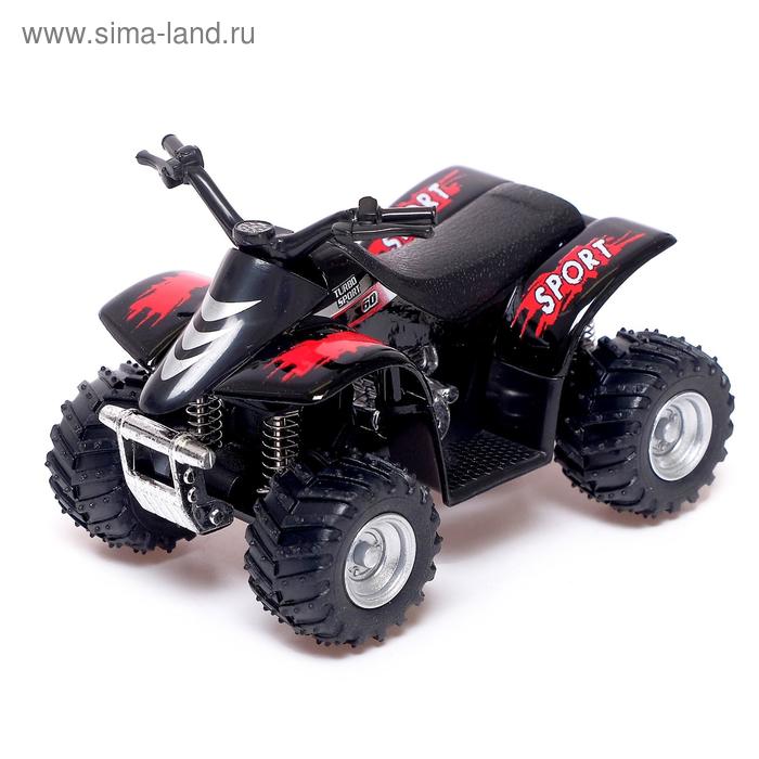 Квадроцикл Smart ATV, инерция, металл , цвет МИКС