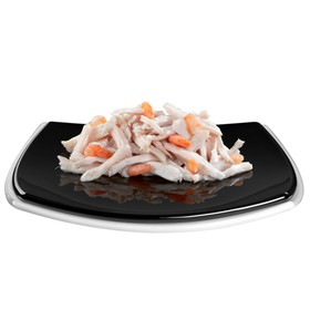 

Консервы GIMCAT ShinyCat Filet для кошек, изцыпленка с креветками, 70 г