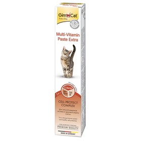 

Паста GIMCAT Экстра для кошек, мультивитаминная, 50 г