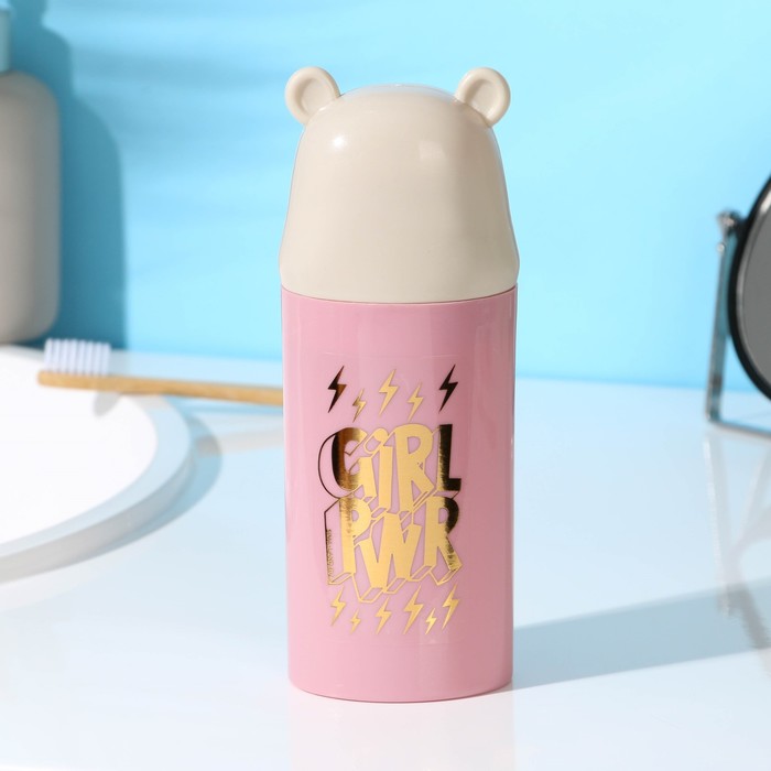 

Контейнер для зубной щетки Girl pwr, 18.5 х 7 х 4.5 см