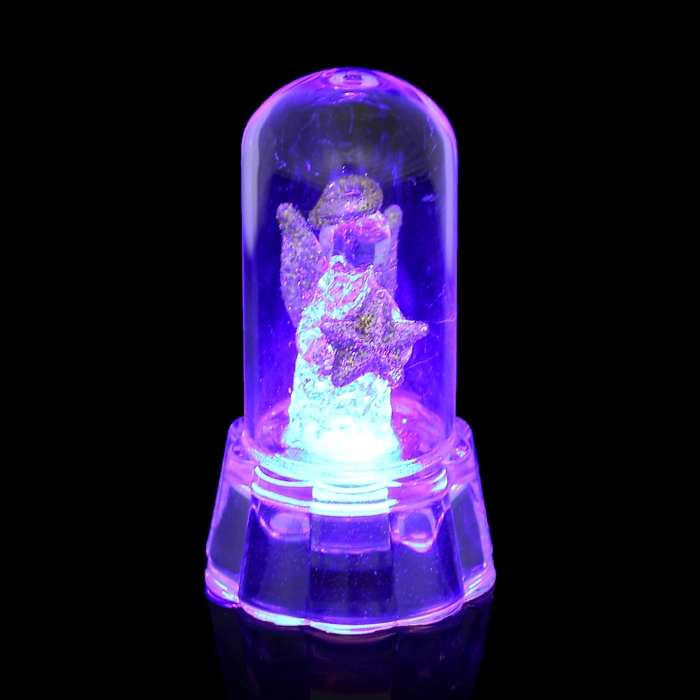 Сувенир "Ангел в колбе" световой МИКС