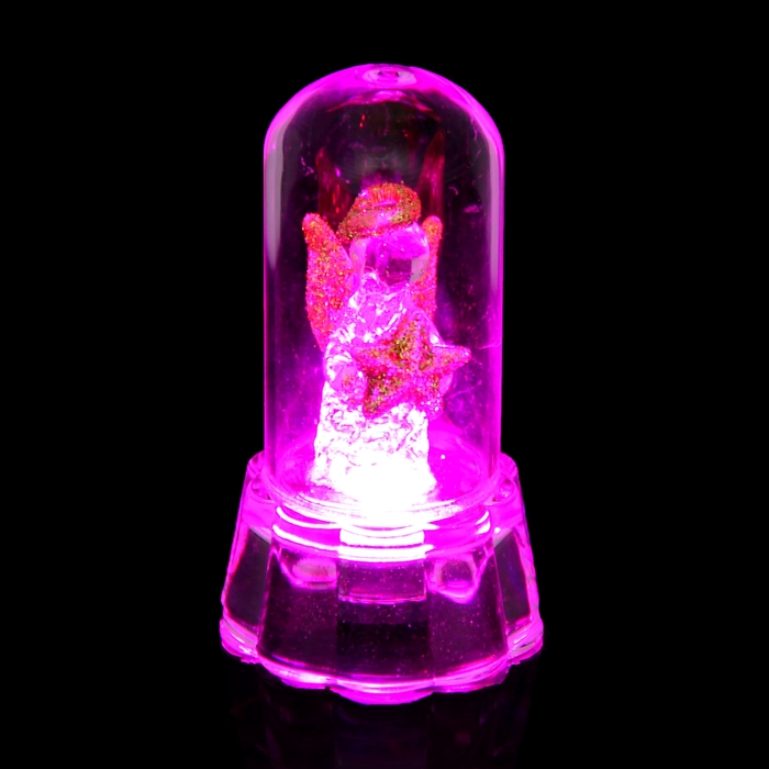 Сувенир "Ангел в колбе" световой МИКС