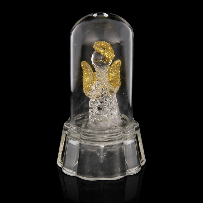 Сувенир "Ангел в колбе" световой МИКС