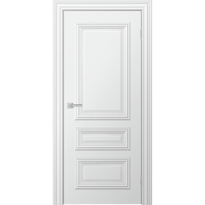 Дверное полотно «Бионика Ella», 600 × 2000 мм, глухое, цвет снежный дверное полотно бионика dora 600 × 2000 мм глухое цвет снежный