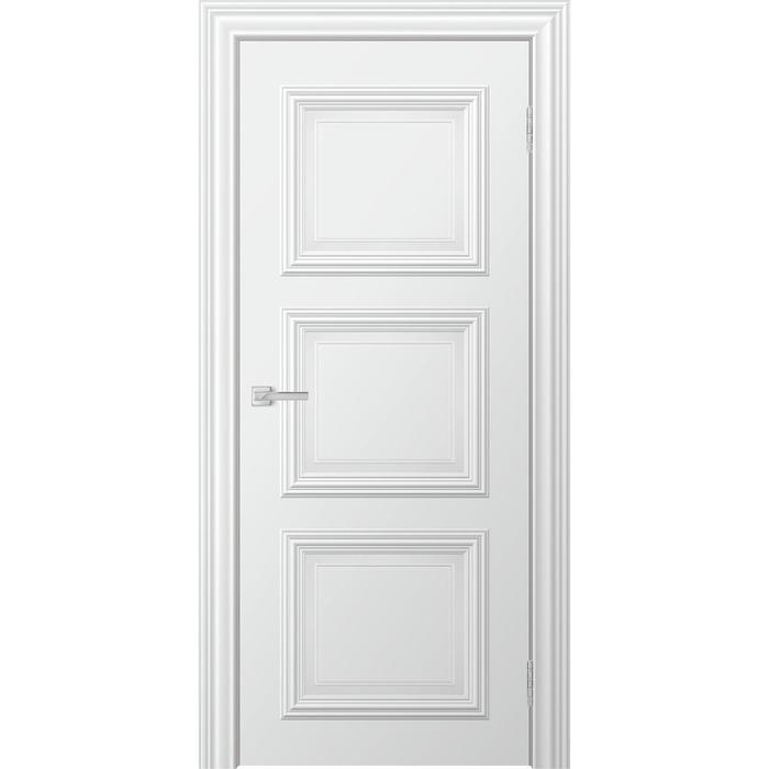 Дверное полотно «Бионика Miel», 700 × 2000 мм, глухое, цвет снежный