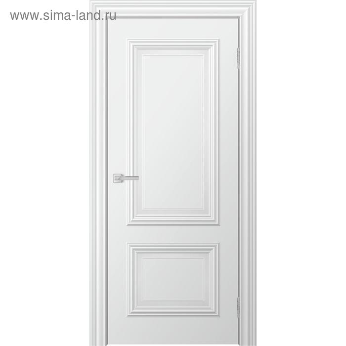 Дверное полотно «Бионика Dora», 900 × 2000 мм, глухое, цвет снежный