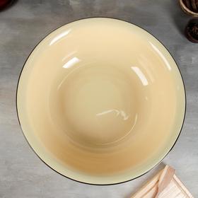 

Таз «Эмаль», 20 л, цвет кремовый, без деколи