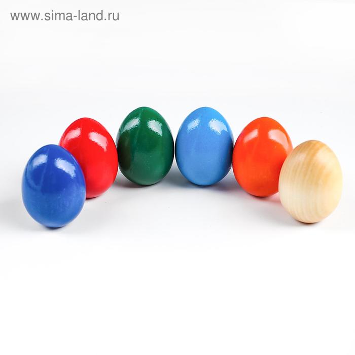 

Набор деревянных ложек с цветными яйцами