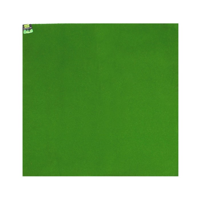 Мох искусственный, декоративный, полотно 1 1 м, зелёный