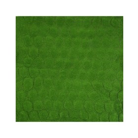 Мох искусственный, декоративный, полотно 1 × 1 м, рельефный, бугры, зелёный Ош