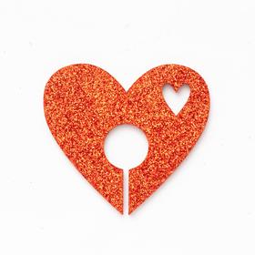 

Декор для бокала "Love" 5,5 х 5 см, 100% п/э, фетр