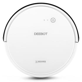 

Робот-пылесос ECOVACS DEEBOT 605 White, 25 Вт, сухая/влажная уборка, 0.5/0.3 л, белый