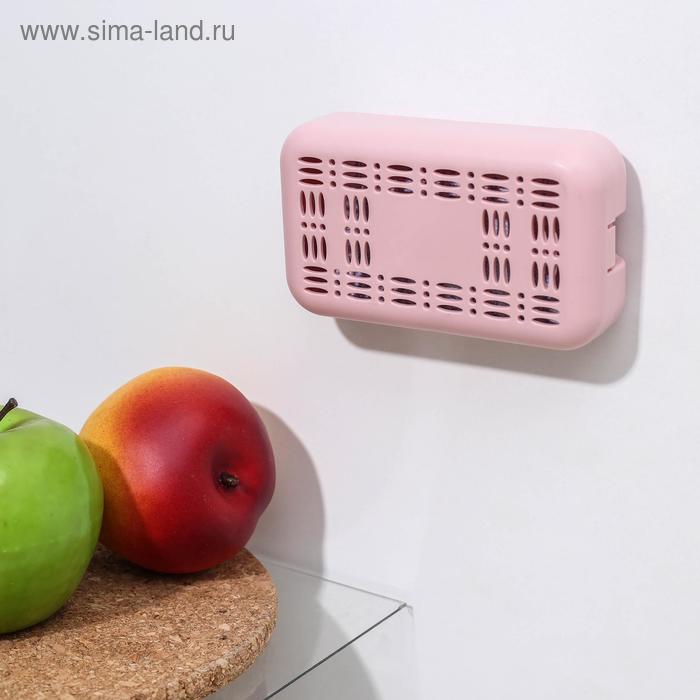 

Поглотитель запаха для холодильника, 12×7×3 см, цвет МИКС
