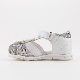 

Сандалии детские, цвет белый, размер 25