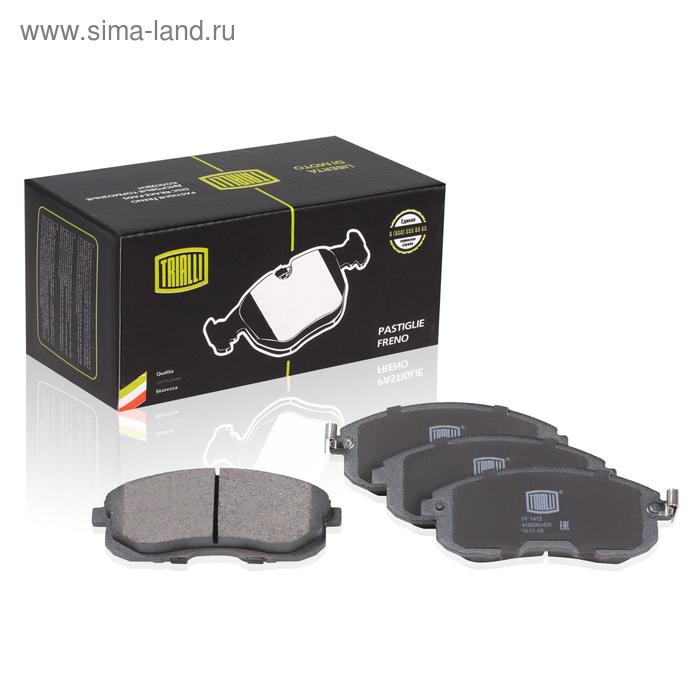 

Колодки тормозные дисковые передние TRIALLI для Nissan Teana (08-), PF 1412