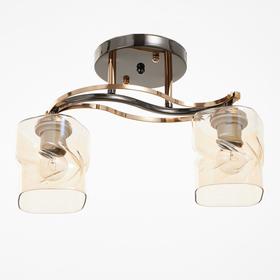 

Люстра 117/2 2хЕ27 золото 24х42х26 см