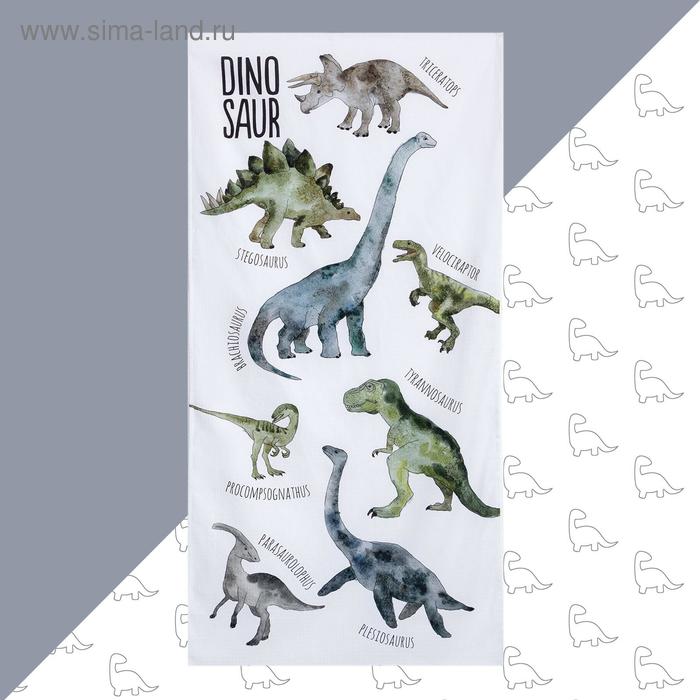 

Полотенце "Этель" Dinosaur, 70х140 см, 100% хлопок 160гр/м2
