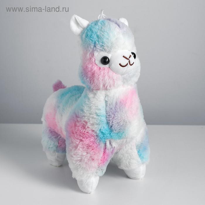 Мягкая игрушка «Лама», 35 см, цвета МИКС мягкая игрушка медведь 35 см микс