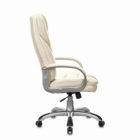 

Кресло офисное BRABIX PREMIUM "Nord EX-590", серебристый пластик, экокожа, бежевый, 532098
