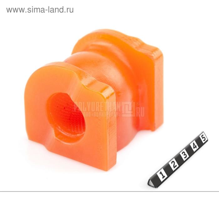 фото Втулка стабилизатора передней подвески, id =23,5мм, 7-01-399, оранжевый полиуретан