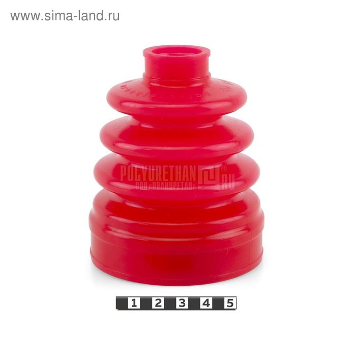 Пыльник ШРУСа внутреннего переднего приводного вала (трипод), 16-05-001, красный