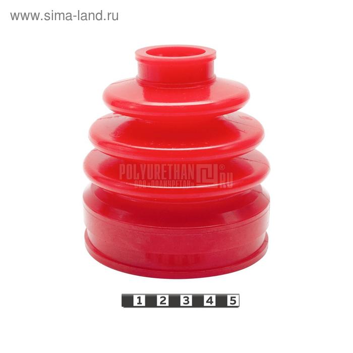 Пыльник ШРУСа внутреннего переднего приводного вала (трипод), 3-05-016, красный