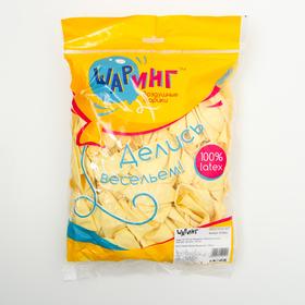 

Шар латексный 12", макарунс, неаполитанский жёлтый, набор 100 шт.