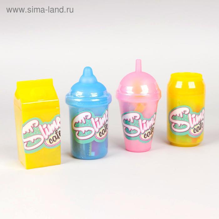 

Набор для творчества Slime cafe, 4 баночки, для девочек