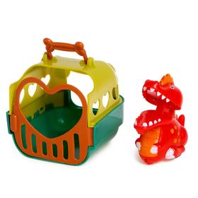 

Игрушка заводная «Динозаврик», двигается от нажатия, цвета МИКС