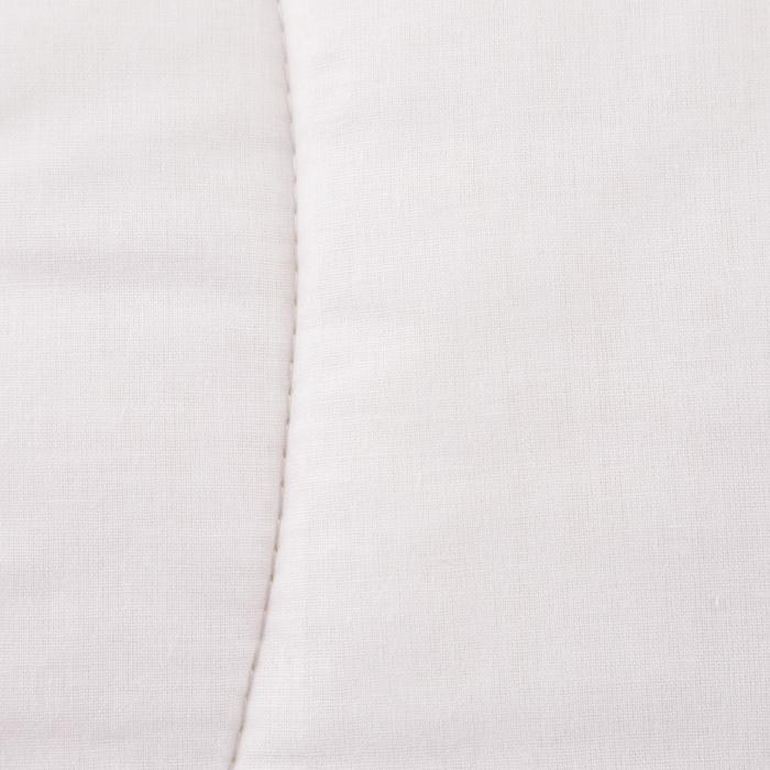 Одеяло Царские сны Бамбук 140х205 см, белый, перкаль (хлопок 100%), 200г/м2