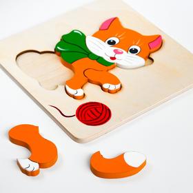 

Мозаика «Кошечка» 5 деталей, 15× 15 × 0.9 см
