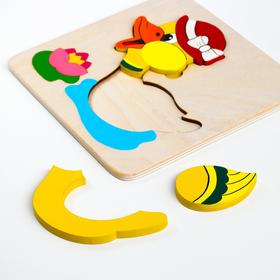 

Мозаика «Уточка» 4 детали, 15× 15 × 0.9 см