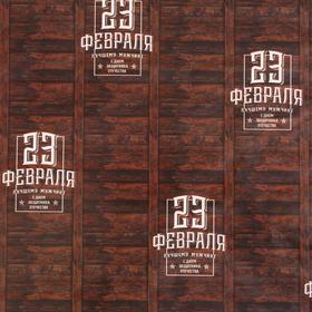 

Бумага упаковочная глянцевая «23 февраля», 70 × 100 см