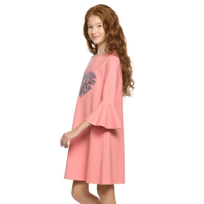 

Платье для девочек, рост 116 см, цвет пудра