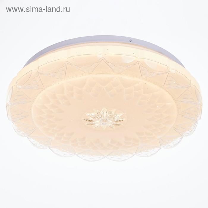 

Люстра с ПДУ CL-233/35 72Вт LED 2700-6500К диммир., с ночником, белый 39х8 см