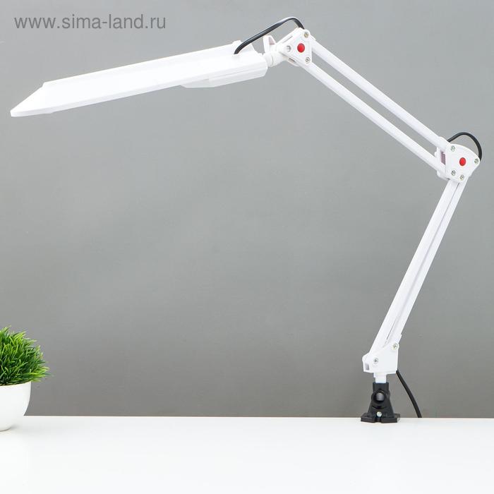 цена Лампа настольная UTLED-017С на струбцине, G23 8Вт LED белый