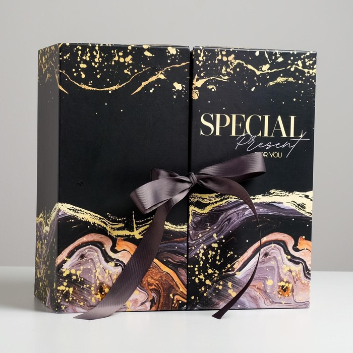 

Коробка подарочная Gift МИКС, 29,5 × 29,5 × 14,5 см