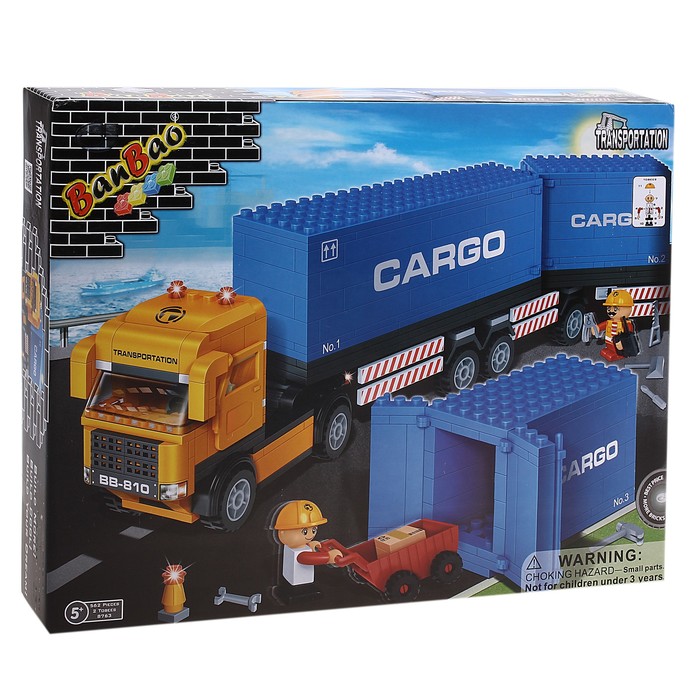 Конструктор "Грузовой автомобиль", 562 детали