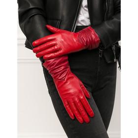 

Перчатки женские п/ш LB-0098 цвет красный/бордовый, размер 8