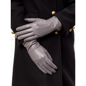 

Перчатки женские п/ш LB-4607-1 цвет серый, размер 7.5